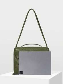 MOTF PREMIUM 女士时尚休闲优雅单肩包 女士奢华包 - 軍綠色 - 查看 4