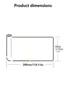 1卷，厨房橱柜衬垫，抽屉衬垫，防水防油橱柜衬垫，防滑抽屉衬垫，EVA材质，无胶，厨房衬垫，台面菱形图案，适用于搁板、橱柜、冰箱、桌子、衣柜等。 - 黑色 - 查看 9