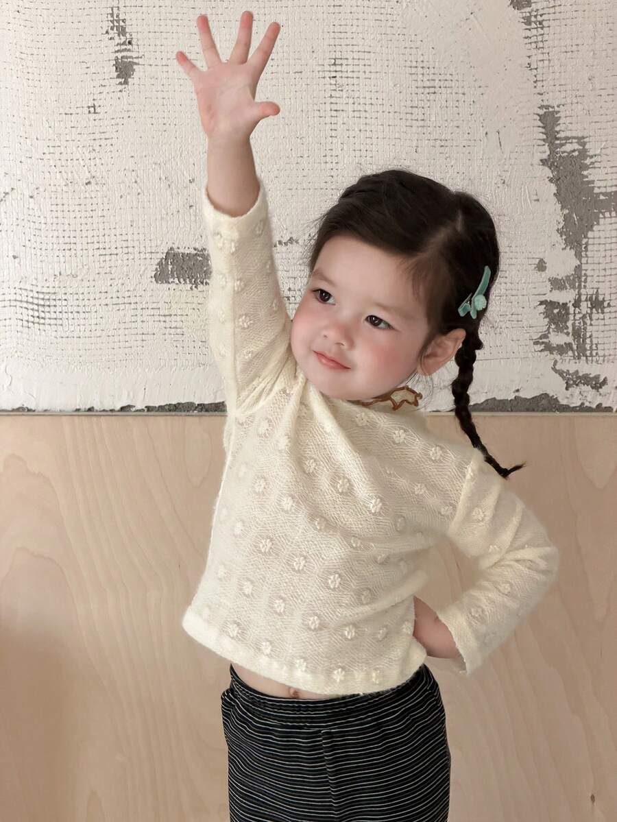 DAZY 女童圆领印花长袖休闲上衣，秋冬季