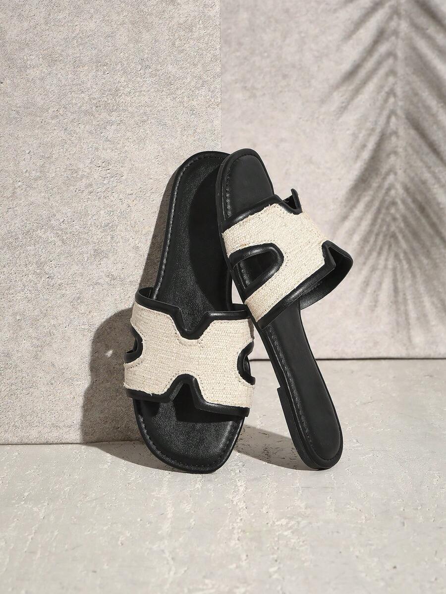 SHUZIA Women's Minimalist Daily Flat Sandals With Toe Loop Mother's Day Present For Christmas