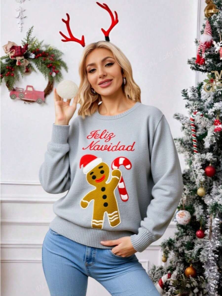 Women Sweaters - Grey - View 1