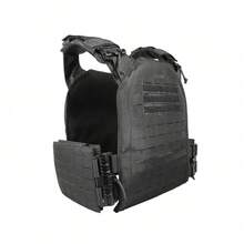 Chaleco Táctico Kampak KV01 Hebillas de liberacion Rápidas y Corte Laser - negro - Ver 9