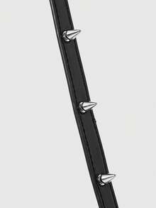 ROMWE Grunge Punk Women's Zebra Print Large Capacity Fashion Casual Shoulder Bag - Black and White - View 5