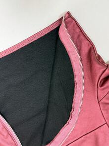 Coolane Veste bustier cargo argentée vintage Y2K, tenue de sortie pour le festival d'automne, la foire de la Renaissance