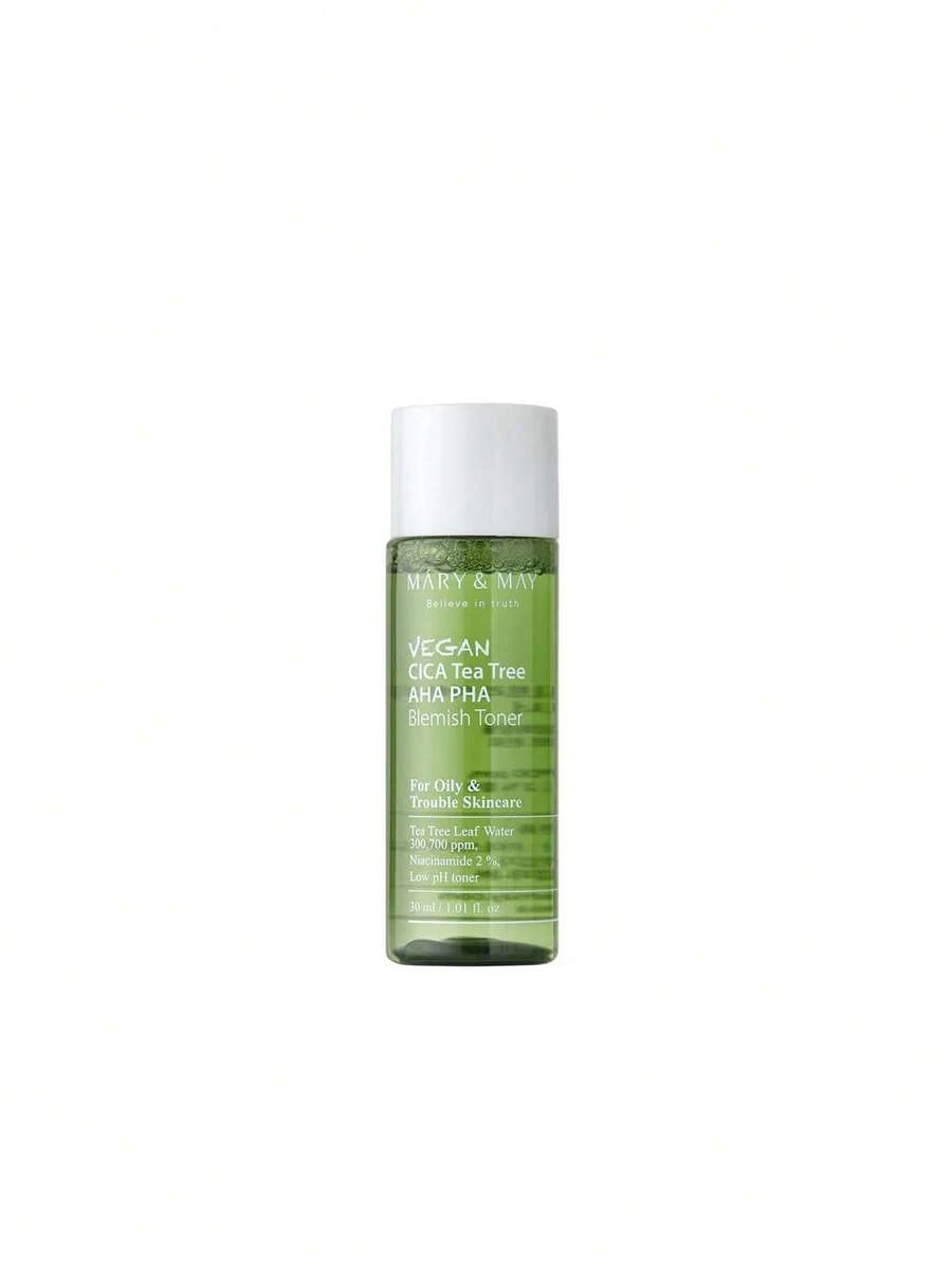 Mary&May CICA Tea Tree AHA PHA Blemish Toner 30 Ml - Multicolor - View 1