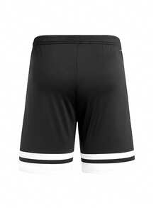 Adidas Squadra 25 Boy's Shorts Black - Black and White - View 2