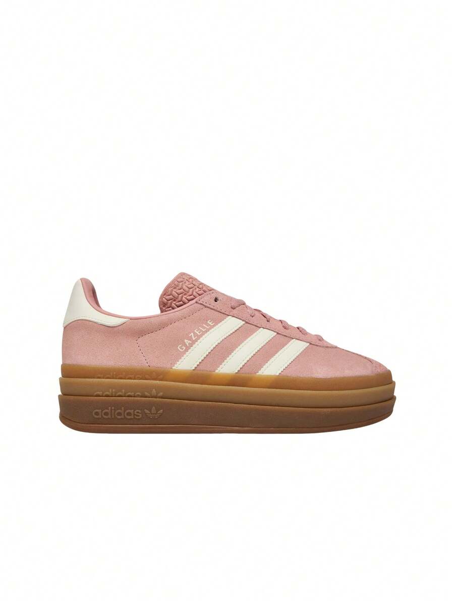 Adidas Gazelle Bold 女鞋 Wonder Mauve / Gum JS3903 - 奇妙淡紫色/米白色/口香糖 - 查看 1