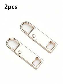 2pcs Detachable Zipper, Replacement Zipper For Jeans & Backpack, Sewing Tool - Multicolor - View 13