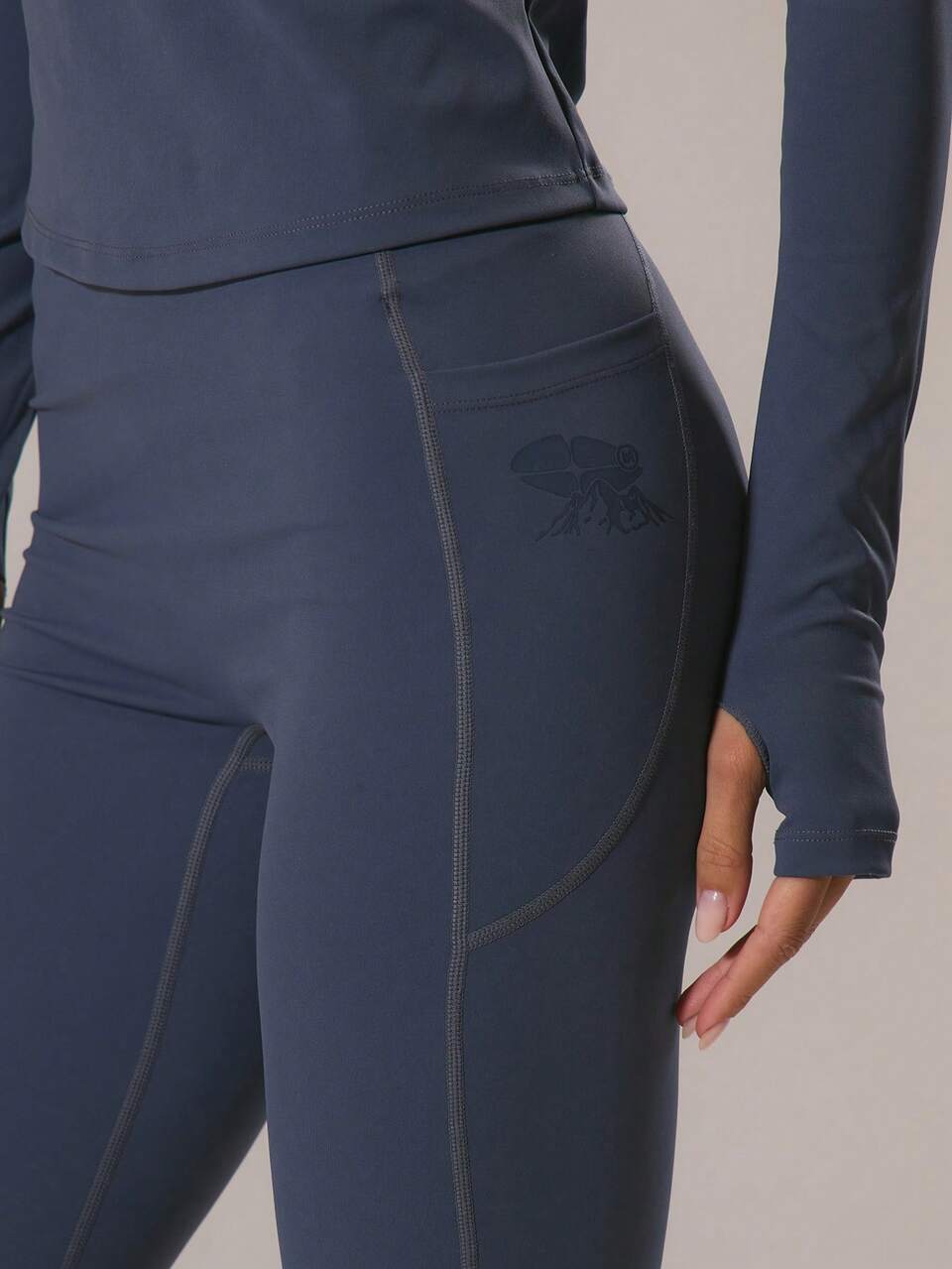 Active High Waisted Leggings Padel Winter Wear Gym Workout Explorer