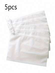 Frosted Organizer Bags With Zipper - Keep Items Tidy For Underwear, Makeup, Stationery (1/5/10/15/20 Packs) - Clear - View 12