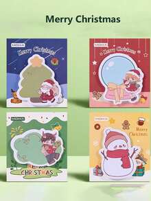 1pc Various Cute Notes | Cartoon Notebook Styles For Diary And Information, Randomly Sent - Multicolor - View 9