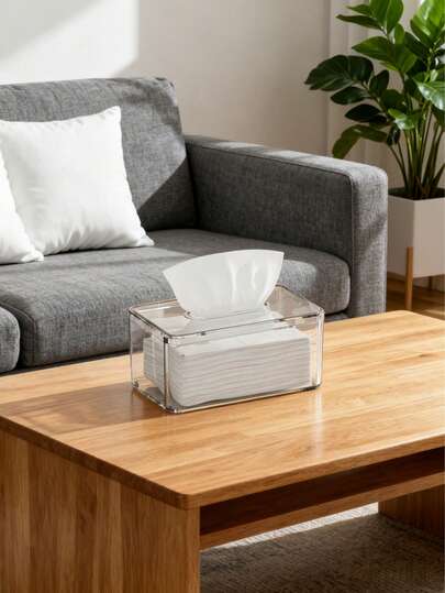 1 pieza Caja de almacenamiento de estilo nórdico minimalista, soporte para restaurante, sala de estar, dormitorio, mesa, organizador de papel, ideal para reuniones familiares, regalos de boda, viajes de verano, festivales, decoración del hogar