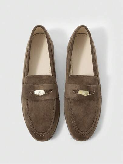 Sleekvia 女士休闲百搭通勤乐福鞋