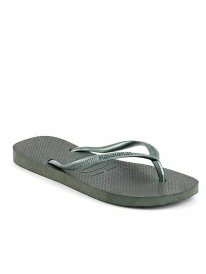 Havaianas Slim Women's Flip Flops Olive Green 4000030-4896