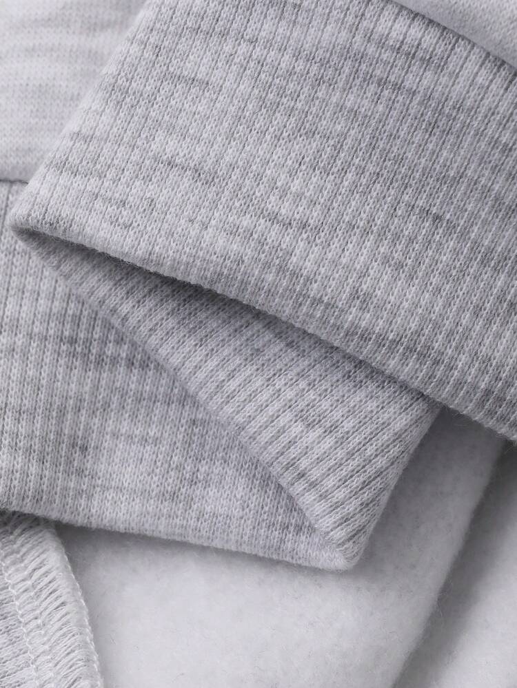 Baby Boys' Crew Neck Contrast Raglan Sleeve Casual Streetwear Sweatshirt Spring