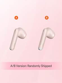 JMMO 无线耳塞 5.3 触控高级 Hi-Fi 10 毫米动态驱动器 IPX4 防水无线耳塞，带 USB-C 充电端口，游戏耳机和扬声器，麦克风，节日礼物圣诞礼物，秋冬季假期露营必备品假期必需品度假配件，露营用品 - 粉色 - 查看 6