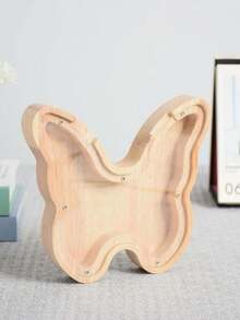 Joivida 迷人的木质猫形储蓄罐，配有透明玻璃盖 - 独特的动物造型硬币收纳盒，家居装饰佳品，生日、圣诞节、感恩节、复活节等节日的完美礼物，桌面和抽屉收纳整理好帮手