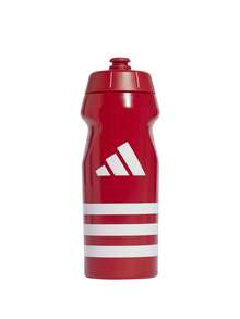 Adidas Tiro Bot Water Bottle Red 0.5L - Team power red/White - View 1
