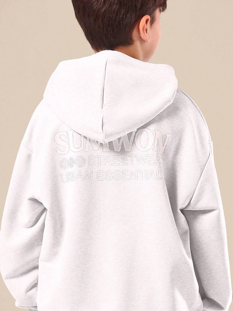 Kapuzenpullover mit Rückengrafik