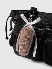 ROMWE J-Fashion 1 Y2k Retro Ngọt Ngào Mát Mẻ Thời Trang Cá Nhân Dễ Thương Chất Lượng Cao Nhiều Màu Sang Trọng Mô Phỏng Thay Đổi Dần Dần Ngang Họa Tiết Da Báo Cáo Lông Thú Mini Đuôi Tự Làm Móc Khóa Phụ Kiện Túi Mặt Dây Chuyền, Màu Ngẫu Nhiên, Thích Hợp Cho Bé Gái Và Quý Cô Mặc Hàng Ngày, Quà Tặng Ngày Lễ - Nhiều thông số kỹ thuật - 7 - Xem 8