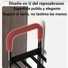 Zapatero de 8 niveles, armario de almacenamiento de zapatos de tela no tejida, soporte de montaje DIY, organizador de zapatos para el hogar,Organizador de zapatos, estante de almacenamiento independiente de 71 pulgadas de alto, soporte de zapatos de estudio, tubos de hierro duraderos, 24-27 pares de zapateros para entrada, espacio pequeño, torre de zapatos apilable desmontable y ajustable - Negro - Ver 2