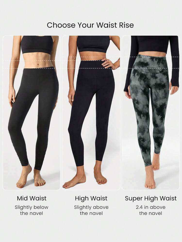 26" FeatherFit™ High Expectations Super High-Waist Pocket Leggings Gym