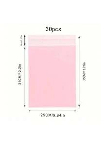 Túi chuyển phát nhanh màu hồng, Túi gửi thư để vận chuyển phong bì, Bao bì nhựa tự dính, Thích hợp cho quần áo, sách, v.v., Túi chuyển phát nhanh chống thấm nước cho ngày lễ tình nhân - Túi đóng gói - Xem 15