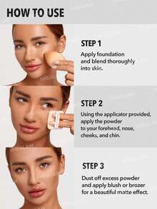 SHEGLAM Velvet Veil Oil Control Powder-Warm Sand Anti-Oil Pressed Powder Matte Pore-Less Long Lasting Setting Powder Brand Beauty Makeup Face Paint Cosmetic For Women Girls Perfect For Spring Summer Ideal For Y2K Fancy Fashion Suitable For Birthday Mother'S Day Gift Rave Party Ready Best Color - Warm Sand - View 5