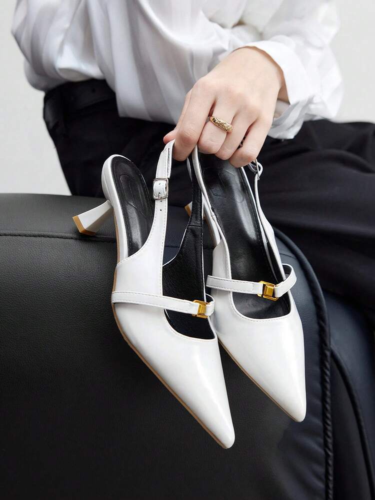 CUCCOO BIZCHIC Women's Fashionable Versatile Commute Elegant Minimalist Pumps For Christmas