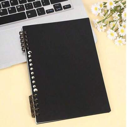 1pc Macaron B5 Loose-Leaf Notebook, Removable Coil, Comfortable To Use, High School Student A4 Stylish Notepad