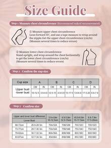 SHEIN 1 Pc Women Mesh Embroidered Underwear, Soft & Comfortable Wide Strap Padded Push-Up Bra With Wire, Kawaii