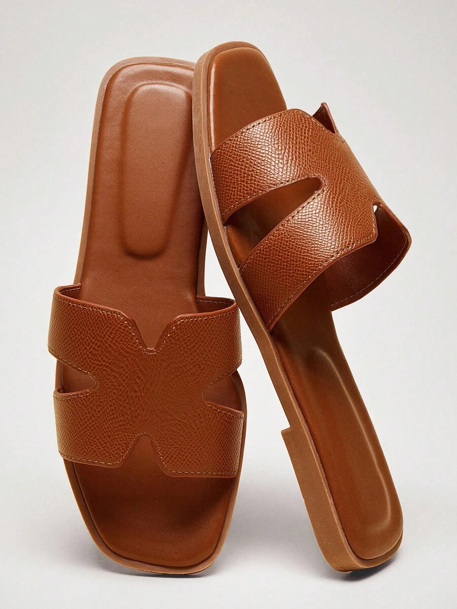 SHUZIA Women's Comfy Everyday Casual Flat Sandals For Christmas