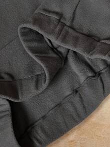 Manfinity NXTstreet Men's Casual Commuting Minimalist Sweatsuit Men S Jogging Set Men S Two Piece Set Men S Co Ord Set Men S Knitted Set Men S Sweatsuit Set - Grey - View 6