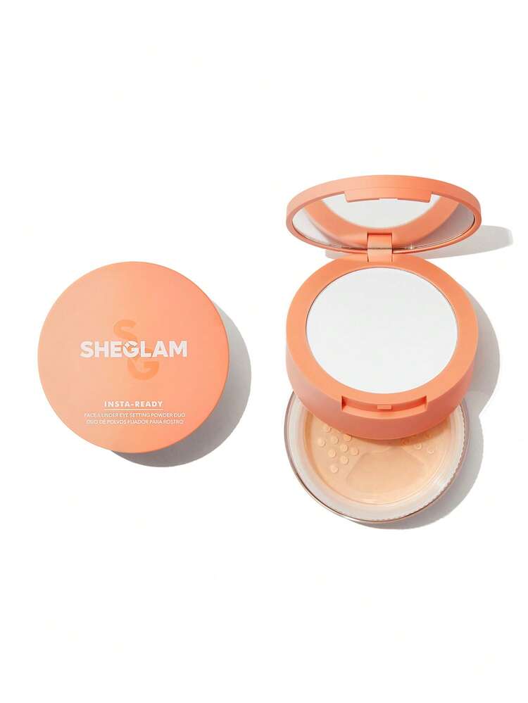 Duo De Poudres Fixatrices Pour Le Visage Et Le Dessous Des Yeux Insta-Ready-Poudre Libre Fixatrice éClaircissante 2 En 1 Linen Poudre Mate Sans Pores Waterproof Maquillage Pour Le Visage Poudre De NoëL Et D'Hiver Marque Beauté Visage Maquillage Maquilliage CosméTique Pour Femmes Filles Parfait Pour Hiver Printemps ÉTé IdéAl Pour Y2K ÉLéGant Mode Adapté Pour Anniversaire FêTe Des MèRes Cadeau FêTe PrêT Meilleure Couleur - Natural Linen - Voir 12