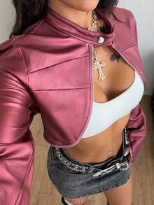 Coolane Veste bustier cargo argentée vintage Y2K, tenue de sortie pour le festival d'automne, la foire de la Renaissance