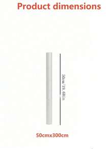 1 Roll Of Anti Slip Cabinet Lining, Washable Anti Oil Rack, Suitable For Cabinets, Refrigerators, Storage Cabinets, Non Stick Drawer Linings, Cabinet/Shelf Linings, EVA Material Non Stick Drawer Anti Slip Pads, Household Furniture Accessories - White - View 13