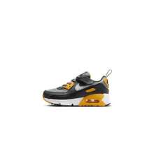 Nike Air Max 90 EasyOn Kid's Sneakers GREY/LT  GREY-ANTHRACITE HF6357-004 - 煙灰色/炭灰色/白色/淺煙灰色 - 查看 3