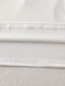 Conjunto de pijama casual de 4 piezas con parte superior de manga larga y pantalones, con estampado a cuadros y unicolor, adecuado para niños y jóvenes en primavera/otoño