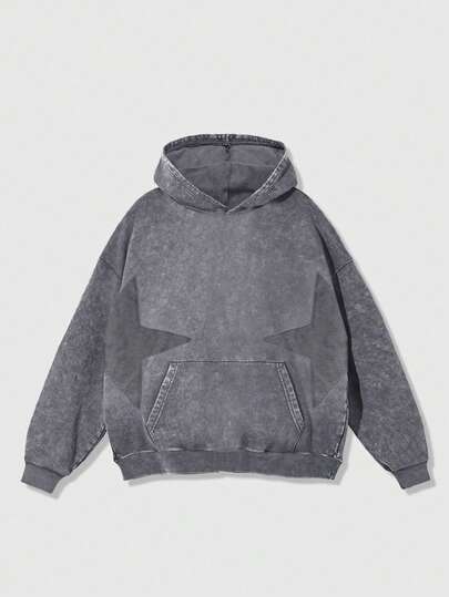 Street Life Teenage Boys' Star Print Hoodie Sweatshirt