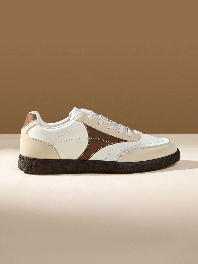 CUCCOO EASI Casual Comfortable Lace-Up Flat Men Sneakers For Daily Wear