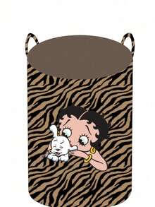 Betty Boop | ROMWE Storage And Organizer Bins - Rust Brown - View 8