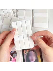 White Times Sticky Notes Double Sided Writing Memo Pads For Office School Stationery Back To School - White - View 5