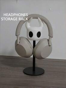 1 PC Ergonomic Aluminum Alloy Headphone Stand Space Saving Design Multi Functional Durable For Gaming And Office Use Desktop Organizer Universal Compatibility Gift For Gamers - Multicolor - View 2