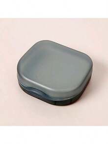 1pc Portable Dental Retainer Case, Invisible Braces Box, Multi-Functional Storage Box, Moisture-Proof, Odor-Resistant, Sealed Design, For Orthodontic Appliances Protection - Multicolor - View 9