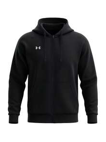 Under Armour Rival Men's Full Zip Hoodie Black