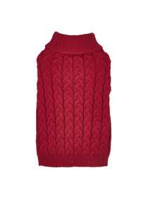 1pc Dachshund Sweater, Long Dog Sweater, Pet Clothing, Solid Color British Style Pet Sweater, Extended Pet Sweater, Minimalist Design, Couple/Best Friend Style, Suitable For Poodle, Basset Hound, Dachshund, Beagle, Corgi, Long Dogs, Cats - Burgundy - View 6