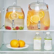 Drinks Dispenser, Drinks Bucket, With, With Stand, Sealed, Juice Jug, Holder For Ice Water Jug, For Cold Water, Iced Teas - Multicolor - View 7