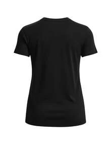 Under Armour Rival Women's T-Shirt Black - Black / White - 001 - View 2