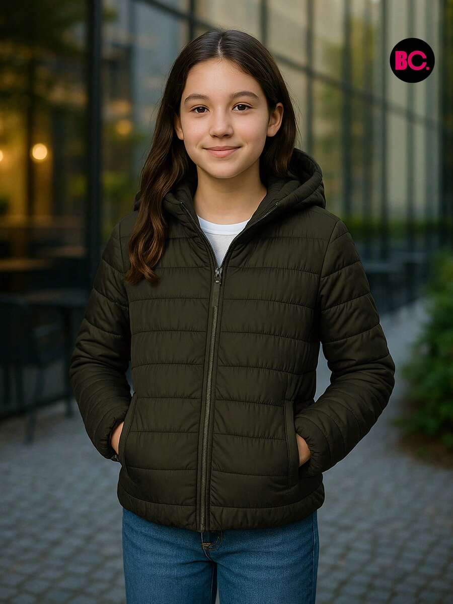 Big City Tween Girls Jackets - Green - View 1