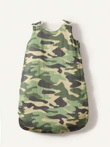 Cozy Pixies 1-Piece Camouflage Printed Baby Autumn And Winter Sleeping Bag Is Soft And Comfortable, Can Be Worn On Both Sides, Suitable For Newborns - Multicolor - View 8